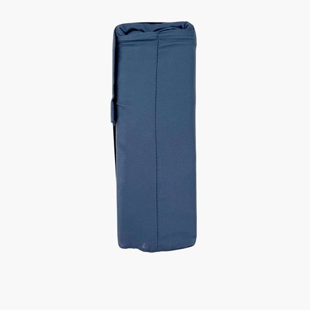 NEW Threshold 400 Thread Count Performance Flat Sheet - King - Metallic Blue